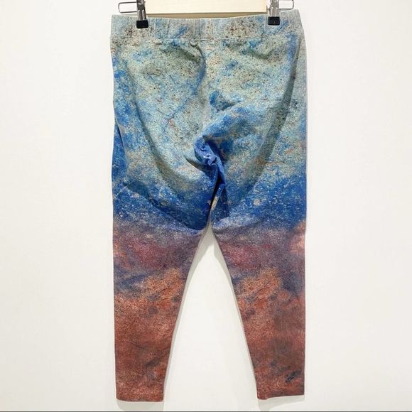 SOFT SURROUNDINGS abstract colorful thick leggings - PS - Picture 4 of 7